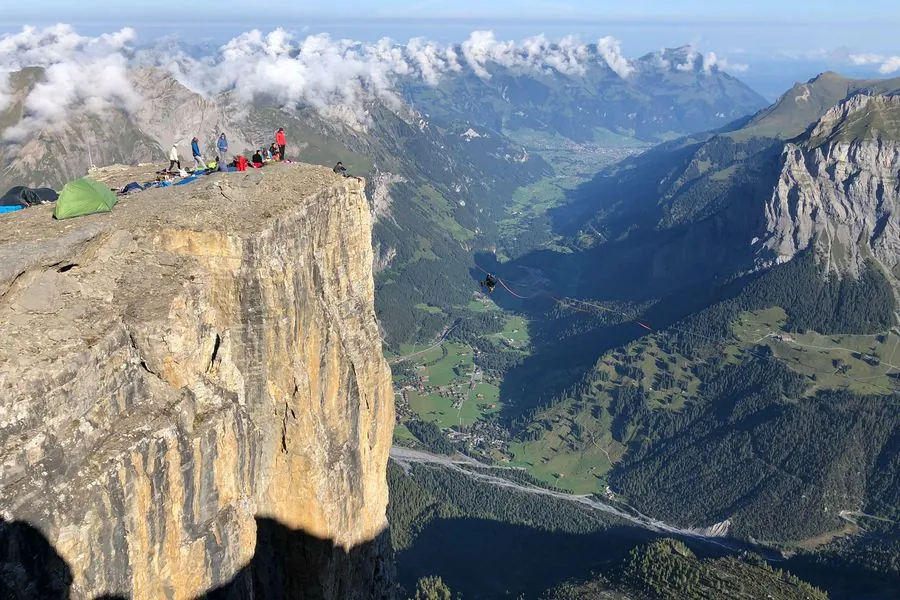 Ramon Krebs – Highline Projekt Fisistöck 2021